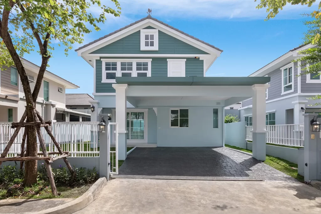 บ้านเดี่ยว 2 ชั้น รีโนเวทใหม่ วิลลาจจิโอ รังสิต คลอง 2 ถนนเมนพร้อมอยู่ ใกล้ฟิวเจอร์พาร์ค รังสิต