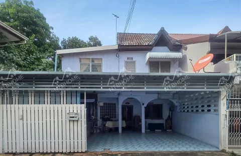 หมู่บ้านแสนสุข ประชาชื่นนนทบุรี 6 แปลงมุม ต่อเติมครบ เดินทางสะดวก ใกล้ม.ธุรกิจบัณฑิต