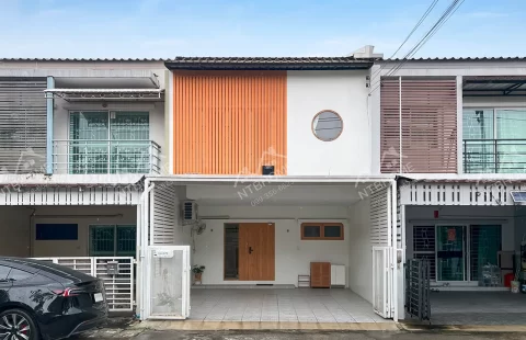 เดอะทรัสต์ ทาวน์ ราชพฤกษ์-รัตนาธิเบศร์ ติดถนนใหญ่ ต่อเติมครบ พร้อมอยู่