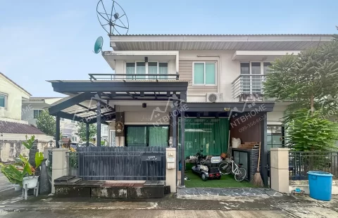 เดอะวิลล่า รัตนาธิเบศร์ แปลงมุม ต่อเติมครบ ทำเลดีใกล้รถไฟฟ้า