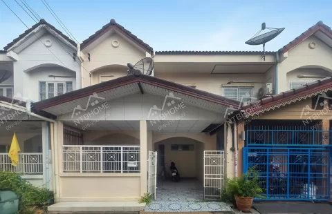 บัวทองธานีพาร์ค 17 บางบัวทอง ต่อเติมครบ ทำเลดีติดถนนใหญ่ พร้อมอยู่