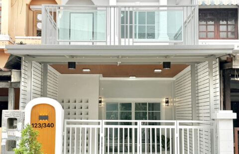 หมู่บ้านนันทนาการ์เด้น 2 ราชพฤกษ์-ท่าอิฐ (หลังบ้านไม่ติดใคร)