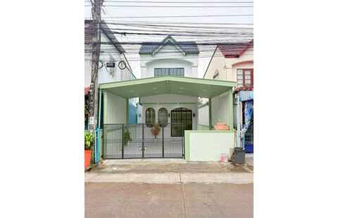 ทาวน์เฮ้าส์ 2 ชั้น หมู่บ้านกิตติชัย 7 ถนนมิตรไมตรี หนองจอก บ้านสวย ทำเลดี