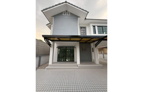 บ้านเดี่ยว 2 ชั้น หมู่บ้านศิลปการพาร์ค 3 ถนนบ้านกล้วย-ไทรน้อย แปลงมุม พร้อมอยู่