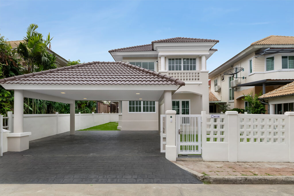 บ้านเดี่ยว 2 ชั้น รีโนเวทใหม่ ชวนชื่น แจ้งวัฒนะ ติดถนนเลี่ยงเมืองปากเกร็ด ต่อเติมครบ