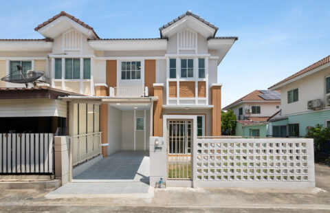 ทาวน์โฮม 2 ชั้น รีโนเวทใหม่ พฤกษาวิลล์ 22 ราชพฤกษ์ – พระราม 5-2 แปลงมุม (ซอยวัดสังฆทาน) ใกล้สะพานพระราม 5
